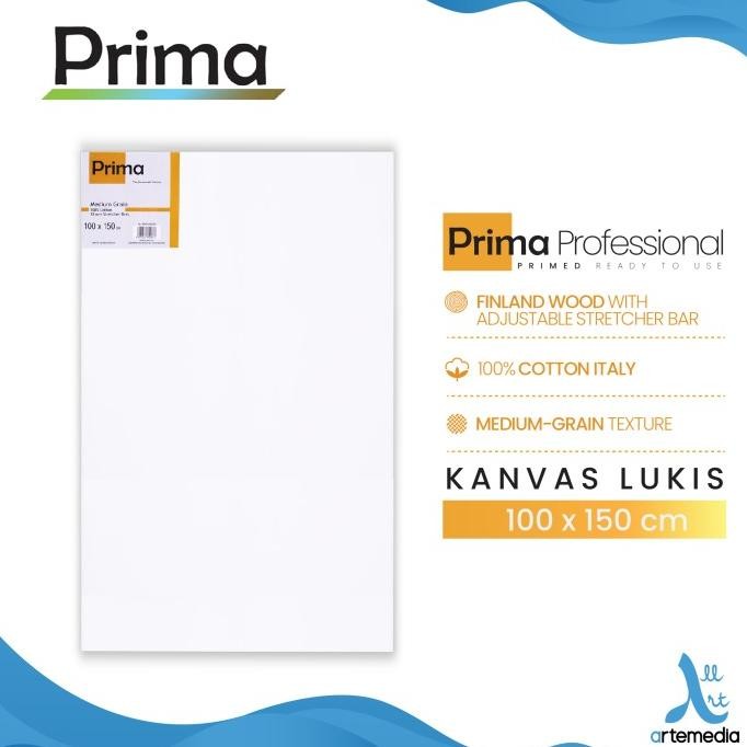 

KANVAS LUKIS PRIMA PROFESSIONAL 100X150CM COTTON CANVAS