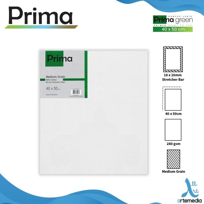 

KANVAS LUKIS PRIMA GREEN 40X50CM VALUE SET 3 COTTON CANVAS