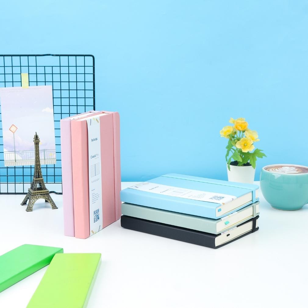 

SPECIAL Bukuqu Classic Notebook Ukuran B6 (12.5 x 17 cm) - Buku Agenda - Bullet Journal Mini hj-54