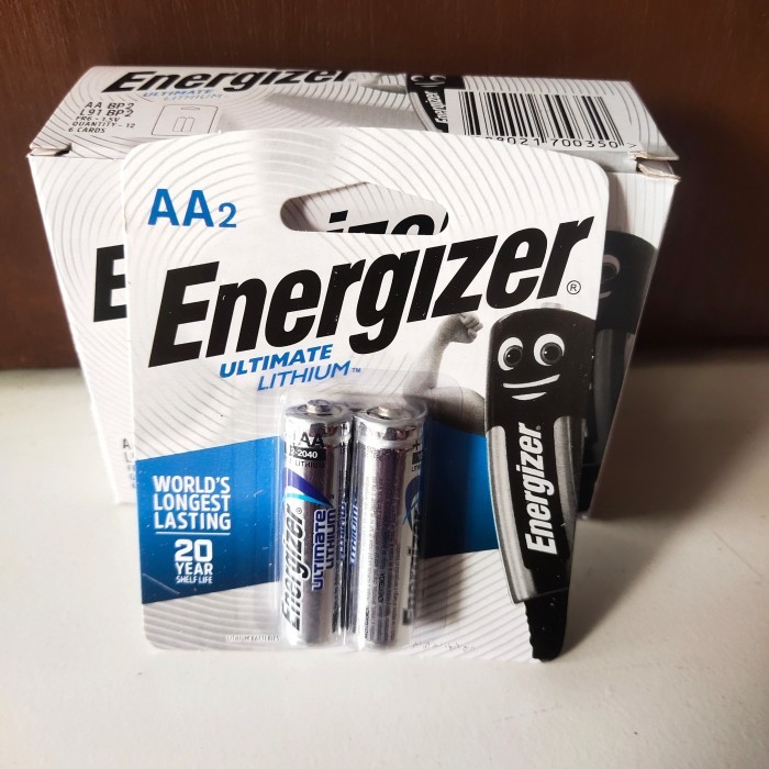 BOOM SALE BATERAI ULTIMATE LITHIUM ENERGIZER L91 BP2 KODE 142