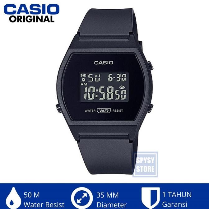 Casio Original Lw-204-1b Lw204 Jam Tangan Digital Classic Pria Wanita Terlaris