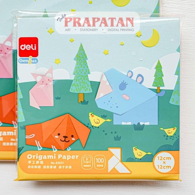 

{{{{{{] Kertas Origami Deli 8363 | Origami Paper