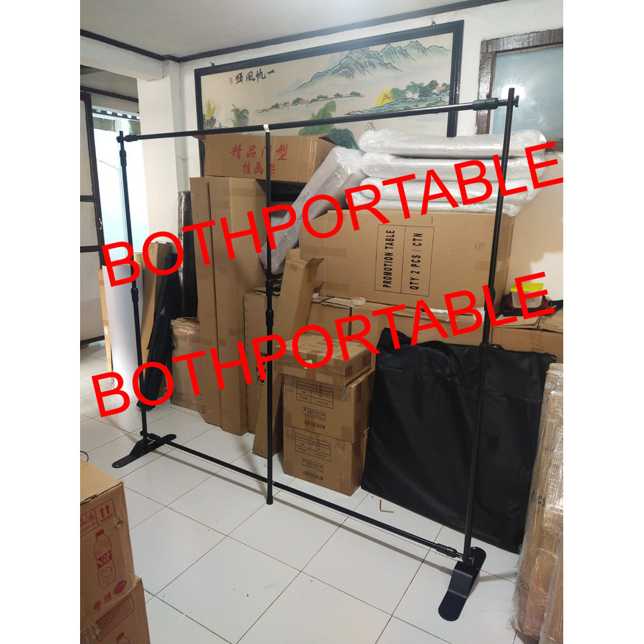 BACKWALL /JUMBO BANNER STAND UK 3X3/BACKDROP/TRIPOD BANNER 3x3