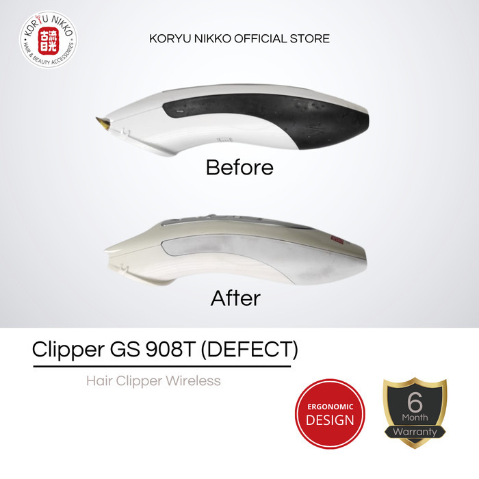 Koryu Nikko PROMO Alat Cukur Rambut Original Clipper GS 908T Wireless