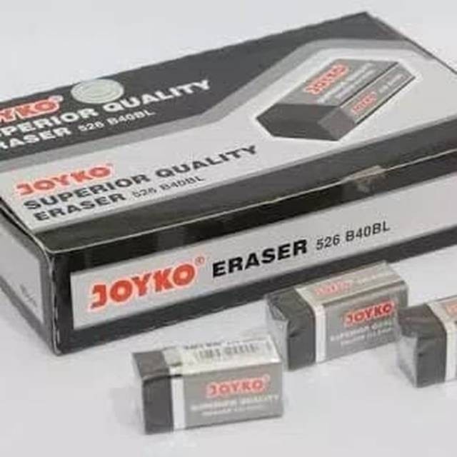 

BERMUTU PENGHAPUS KECIL JOYKO B40 (40 PCS) KODE 1054