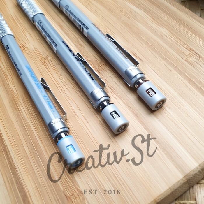

TERLENGKAP PENTEL GRAPH GEAR 500 MECHANICAL PENCIL PG51 GRAPHGEAR KODE 903