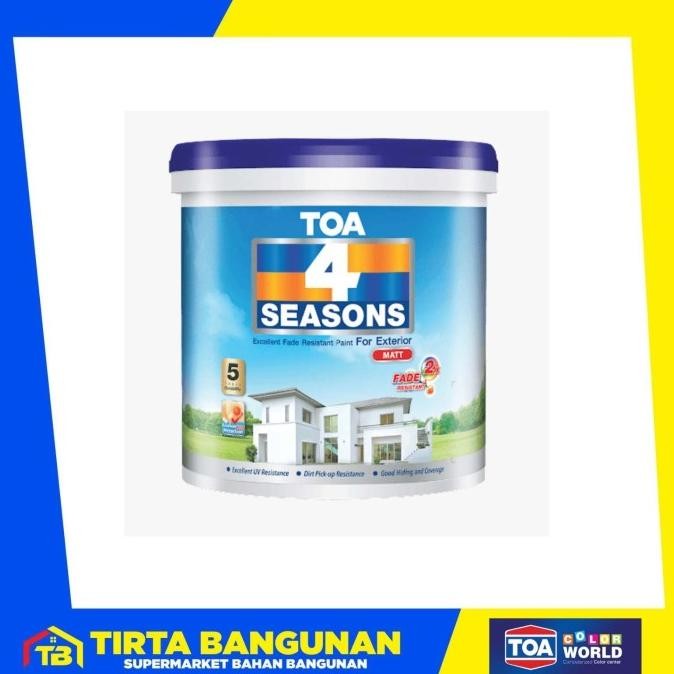 Toa 4 Season Cat Tembok Exterior Cat Tinting Harga By Reques Warna Original