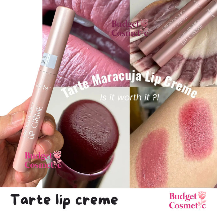 lipstick TARTE MARACUJA JUICY LIP CREME cream