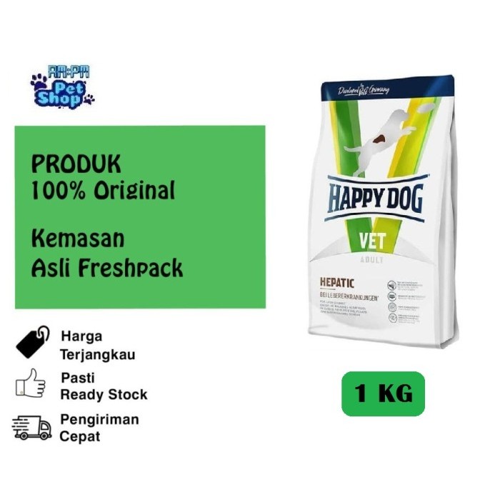 Happy Dog Vet Hepatic 1kg - Promo Price