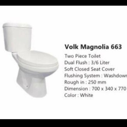 Kloset / Closed Duduk Volk 663 - Medan