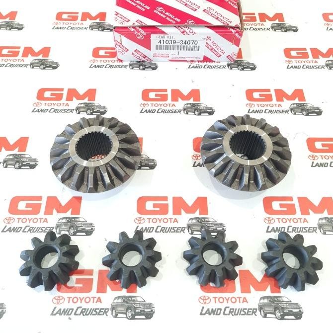 Gigi Gardan Prado 90 120 Lsd Pinion Gear Set Belakang Ori 41039-34070