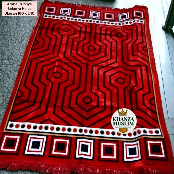 Hambal Turkiye/Karpet Lipat Mewah Terlaris