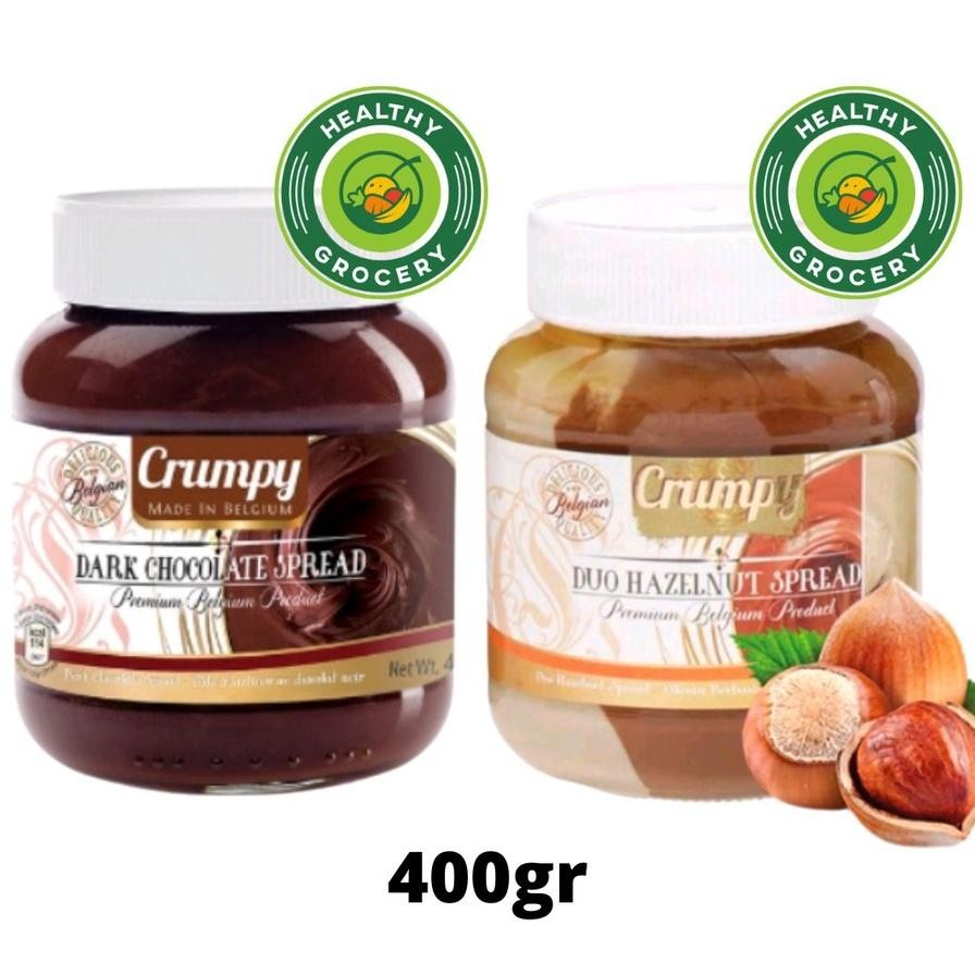 

Crumpy Dar Chocolate Pread 400Gr Crumpy Duo Hazelnut Pread 400Gr Elai Colat Hazelnut