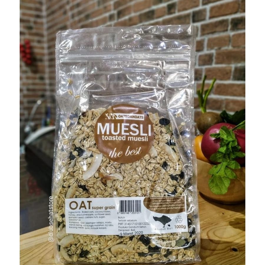

Oatdanoat Granola Toated Mueli 1G