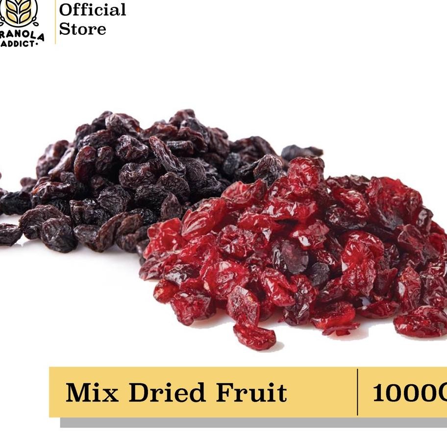 

Granola Addict Dried Fruit Raiin Cranberry 1G