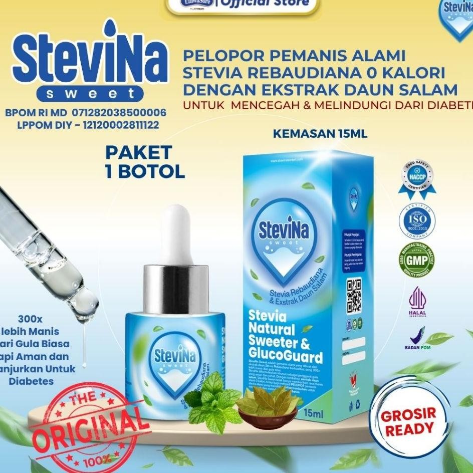 

Tevina Weet Tevia Ala 0 Al Plu Daun Alam Untu Mencegah Diabete 1 Botol 15Mlbotol