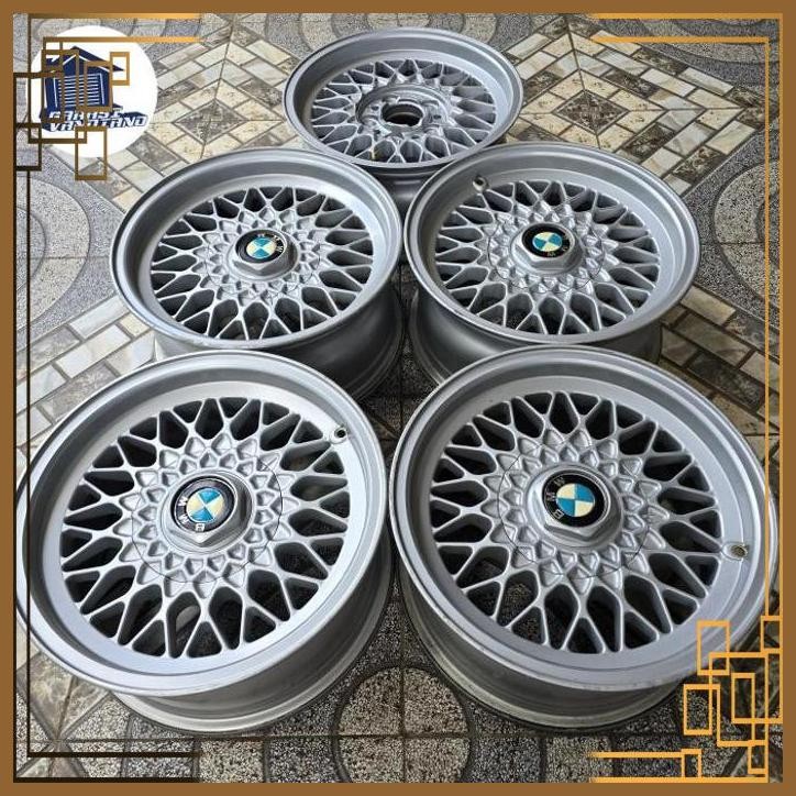 [GVD] VELG ORIGINAL BMW STYLE 5 COCOK UNTUK BMW CLASSIC E30 E36 E34 E28 E12 E21 E23