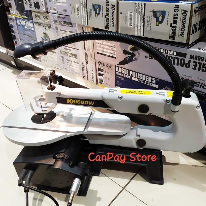 Promo Krisbow Gergaji Scroll 90 W / Scrol Saw COD