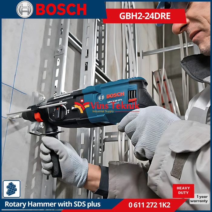 Bosch Rotary Hammer SDS-plus GBH 2-24 DRE Professional GBH2-24DRE