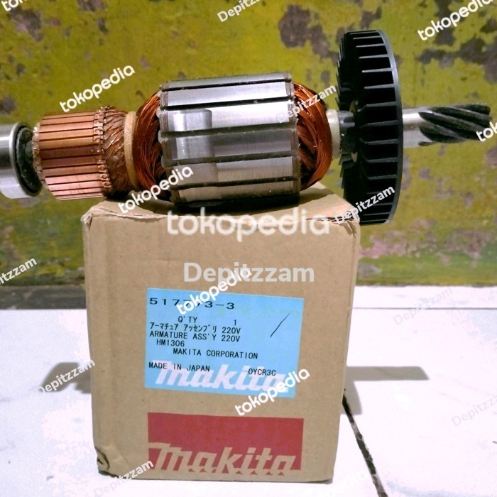 Armature HM 1306 Makita Angker Demolition Hammer HM 1306