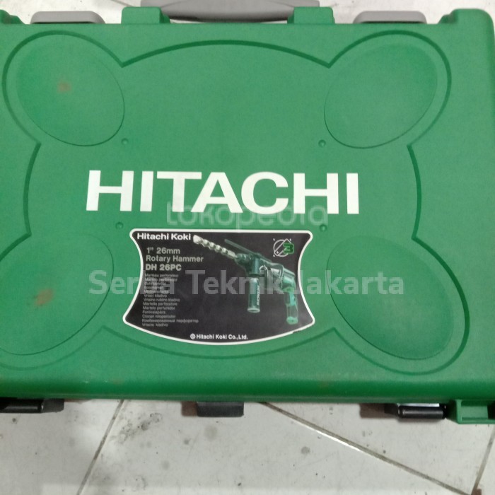 Rotary hammer Hitachi DH26PC / mesin bor beton 26mm hitachi