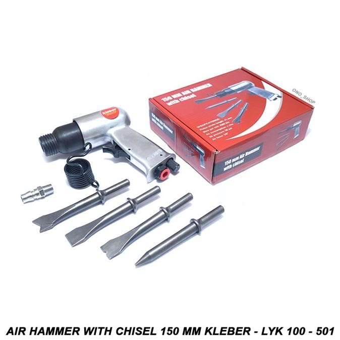 Promo Air Hammer With Chisel 150 mm Kleber - LYK 100-501 COD