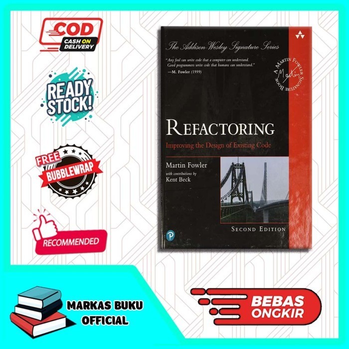 

Most Gifted_versi Eng/Indo_*Buku Refactoring by Martin Fowler