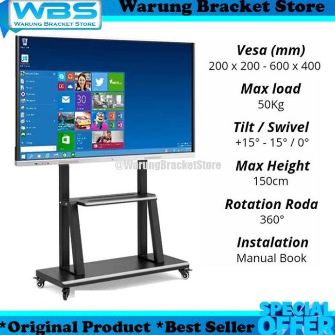 Bracket Standing TV LED 75 70 65 55 50 43 32 Inch, Stand Brecket TV