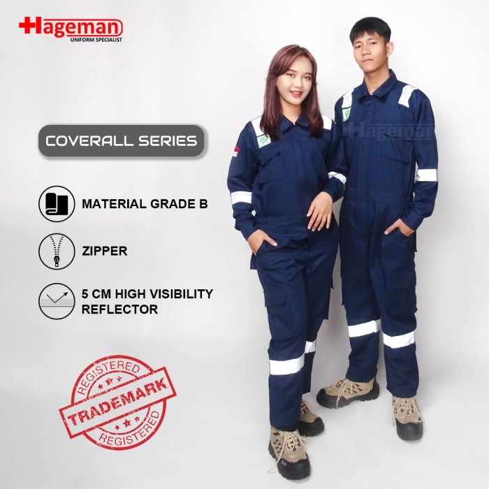 COVERALL NAVY/COVERALL SAFETY/COVERALL PROYEK