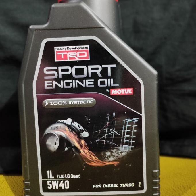 Oli MOTUL TRD Sport Diesel 5W40 5W-40 Liter