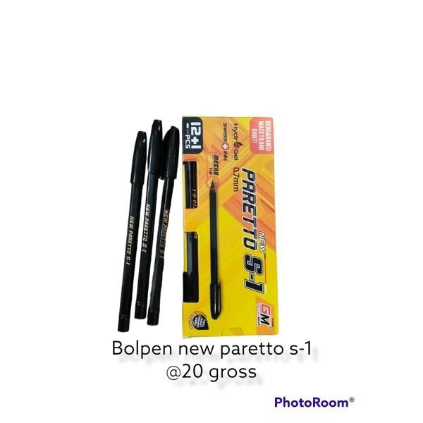 

BEST SELLER BOLPOIN PARETTO S-1 1 PACK ISI 13 HITAM