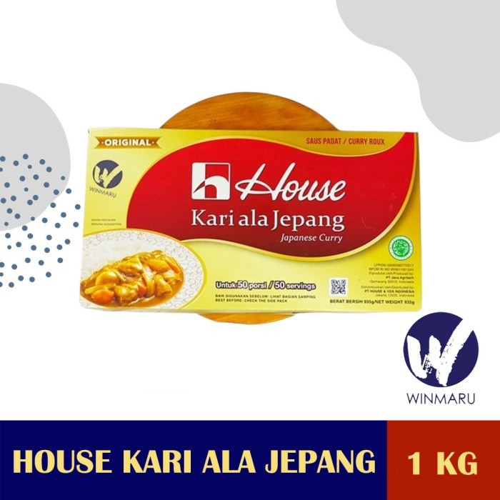 

Terbaru House Curry - Kari Ala Jepang 1 Kg
