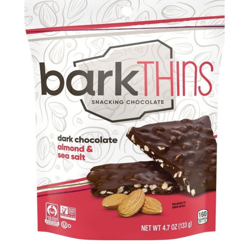 

Ready barkTHINS Almond with Sea Salt Dark Chocolate