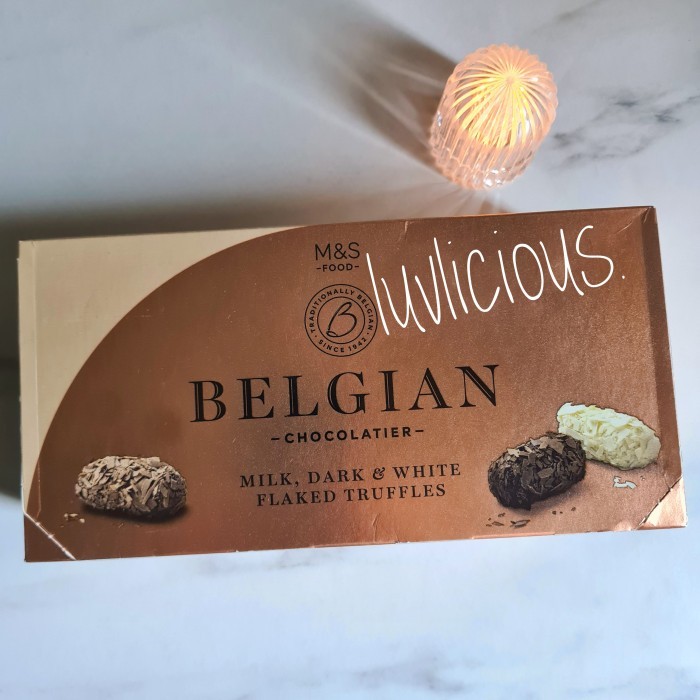 

Ready M&S MARKS & AND SPENCER BELGIAN FLAKED TRUFFLES TRUFFLE COKLAT COKELAT