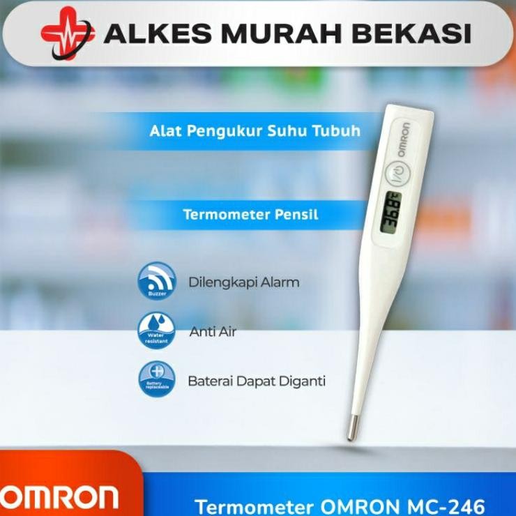 Thermometer Omron Mc246 Thermometer Omron Thermometer Etia Omron Thermo Omron 246