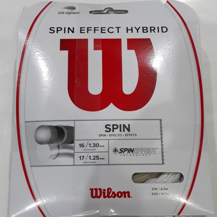 Senar Raket Tenis Wilson Spin Effect Hybrid