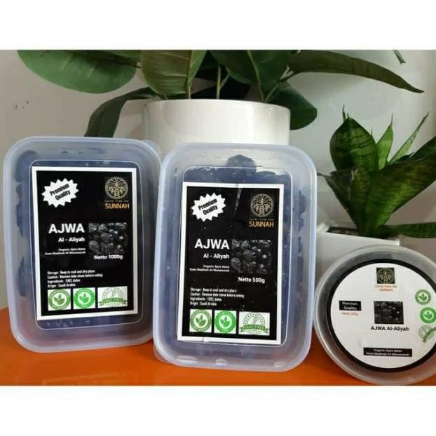 

500gr Kurma Nabi/Ajwa ASLI MADINAH Premium