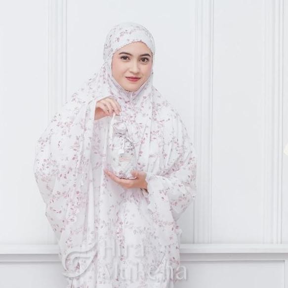 Miliki Mukena Travel Dewasa 2In1 Salwa Size Jumbo Series Traveling Parasut Korea Mini Pouch Free Saj