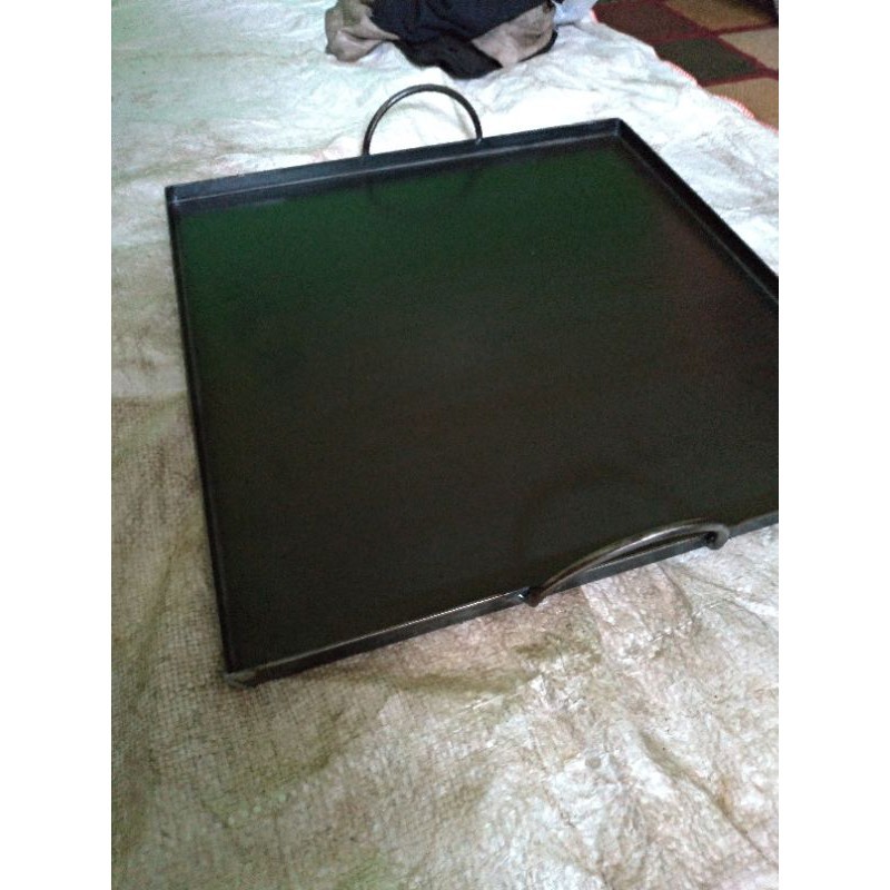 WAJAN ROTI BAKAR WAJAN KEBAB WAJAN SOSIS WAJAN BURGER WAJAN ANTI LENGKET BAJA 5MM