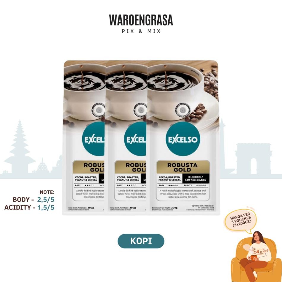 

Ecelo Opi Robuta Gold 200Gr 3 Pa