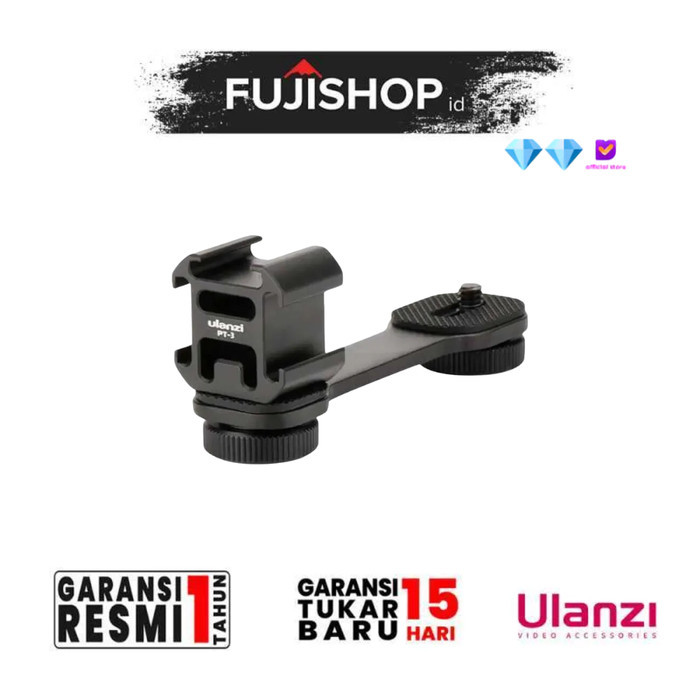 TERBARU Ulanzi Triple Cold Shoe Mount PT-3 PROMO