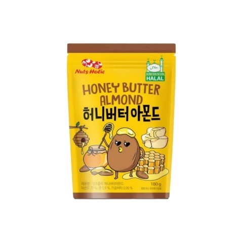 

Nuts Holic Honey Butter Almond 180Gr/Pcs