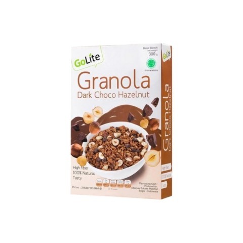 

Golite Granola Dark Chocolate Hazelnut 300Gr