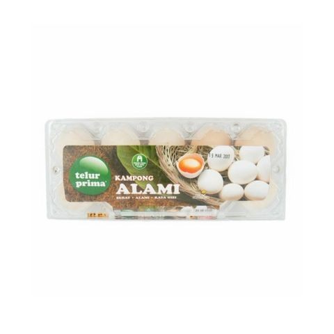 

Prima Telur Ayam Kampung Alami 10'S /Pack