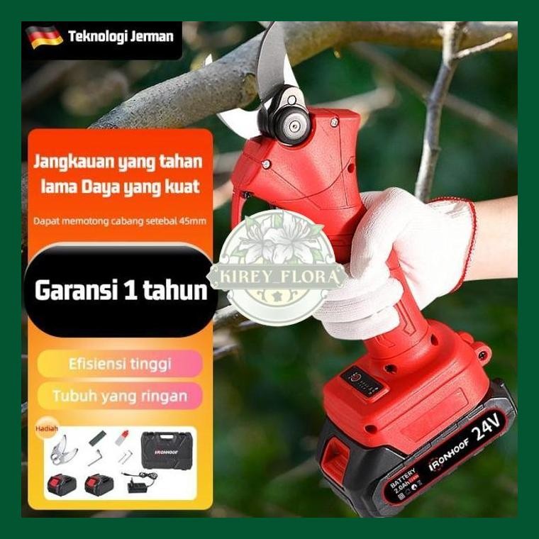 Electric Gunting Rumput Gunting Pohon Ranting Gunting Pangkas Listrik