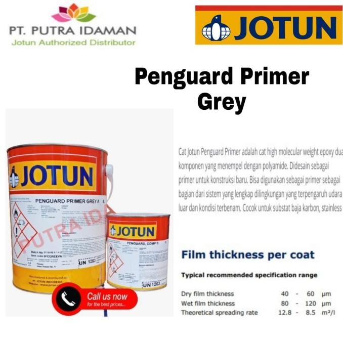 Jotun Cat Epoxy / Penguard Primer Grey 5 Ltr / 2 Komponen / Cat Epoxy
