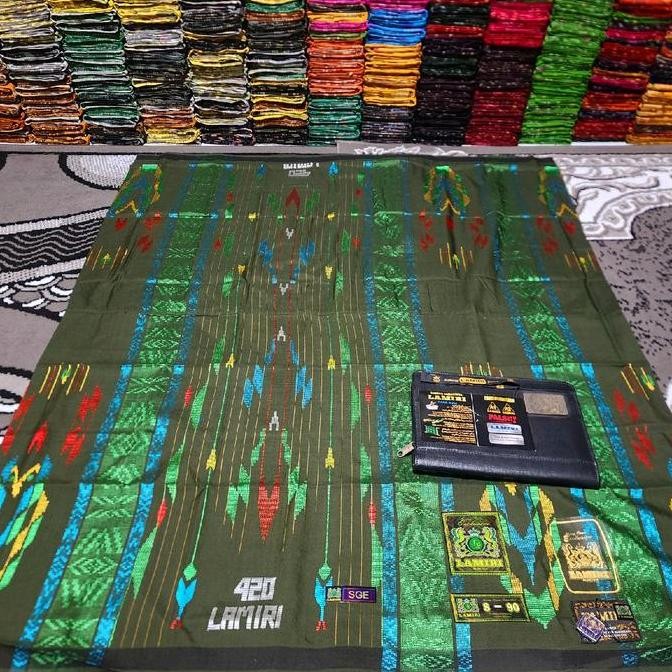 Terjangkau Lamiri Tipe Sge Full Sutra Benang Dobel 420 Origenal Produksi Tenun Atbm Jahit Tengah Ful