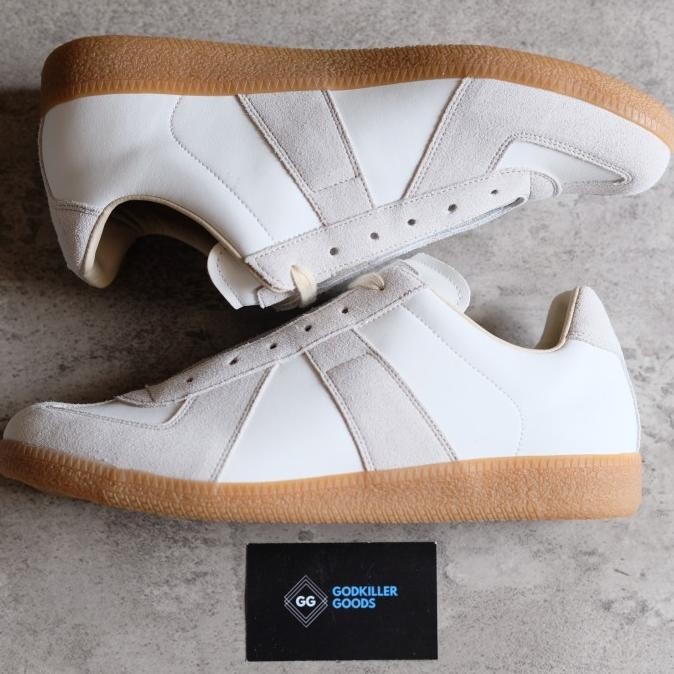 MM Maison Margiela GATS German Army Trainer OG Calfskin White Authentic GK