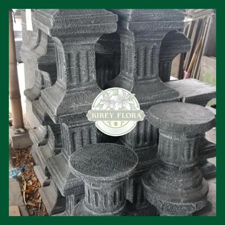 Pilar Pot Semen Tinggi 60 Cm