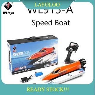 TERBARU RC Boat WL915-A 2.4G Brushless Boat High Speed RC Boat
